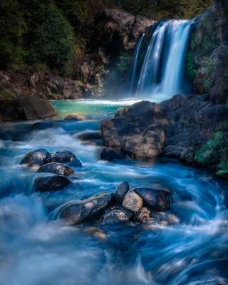 Tawhai Falls Swirl