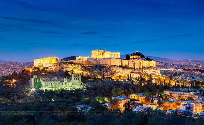 _MG_9365 - Athenian Acropolis Colorful