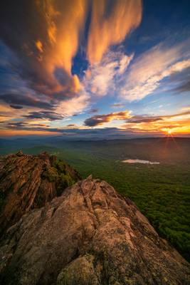 Grandfather Mountain Sunset