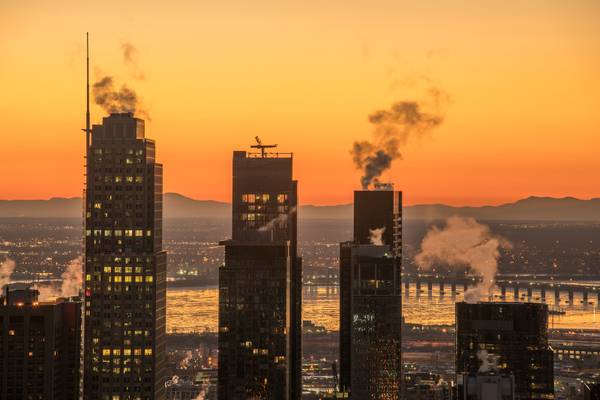 Winter gold, Montreal