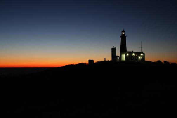 Montauk Point Light during Dawn