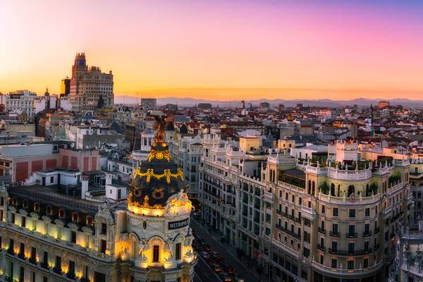 Madrid: Sunset Panorama