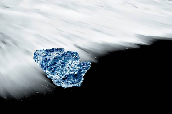 Icy Jewel on the Beach