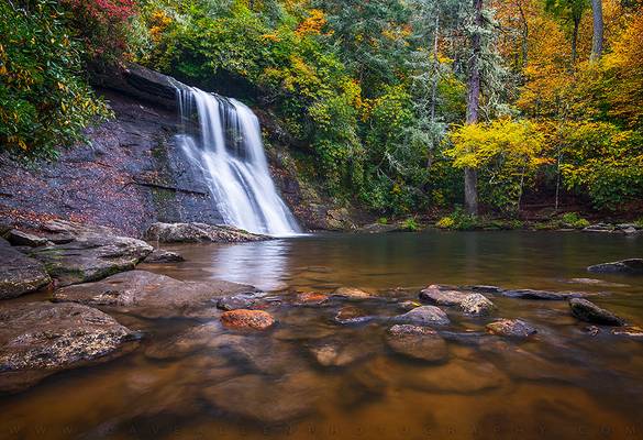 North Carolina Nature Silver Run Falls Waterfall Photography