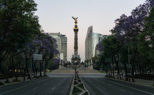 El Ángel de la independencia, Mexico City