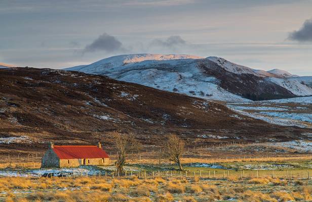 The Monadhliath Hills ..