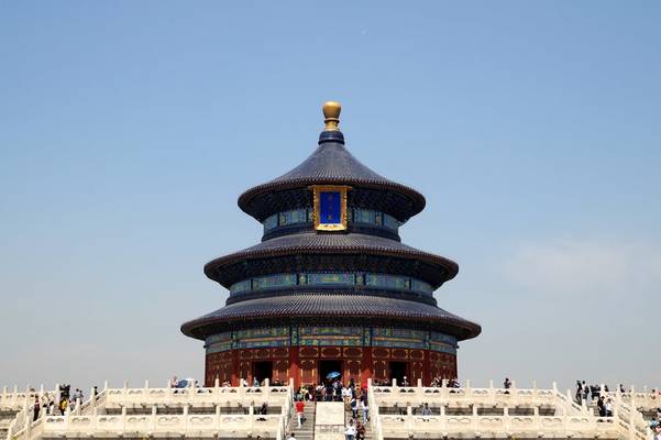 Hall of Prayer for Good Harvests, Temple of heaven, Beijing, China - 祈年殿，天壇，北京，中国