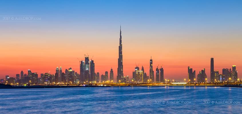 _MG_8535_web - Dubai skyline over Dubai Creek