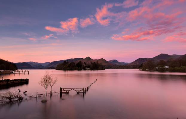Stunning Sunrise, Crow Park, Derwentwater, Lake District