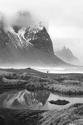 Woman at Stokksnes
