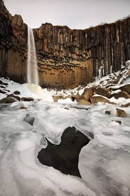 Svartifoss, Skaftafell, Vatnajökull National Park, Iceland