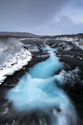 Brúarfoss Waterfall, Iceland