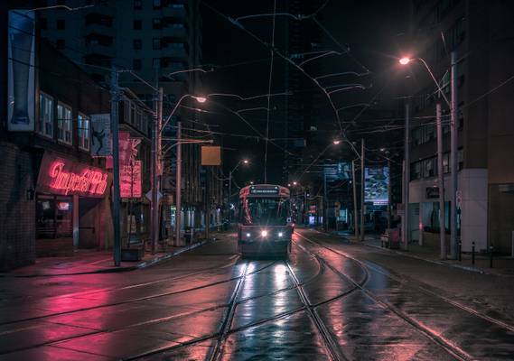 Street reflections, Toronto