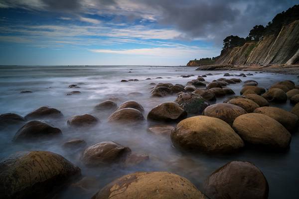 Bowling Ball Beach Studies No1:Wet Rocks