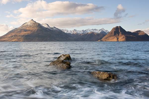 Looking to the Cuillin Hills from Elgol