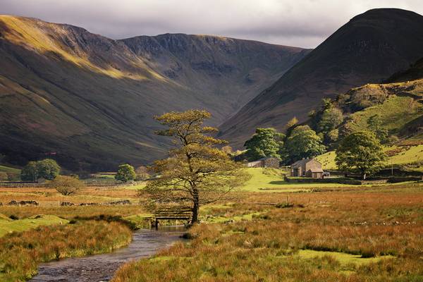 Late Afternoon Sun at Martindale, Lake District