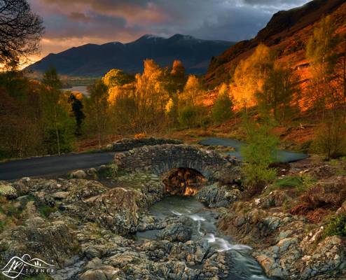 Skiddaw from Ashness Bridge