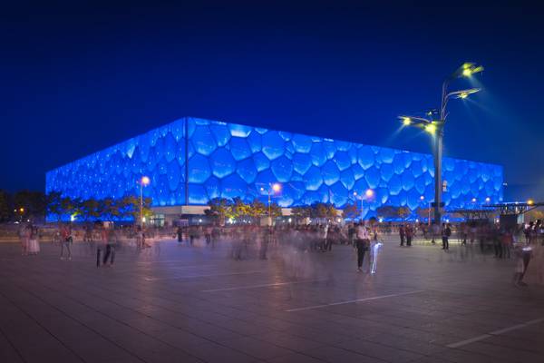 Water Cube & Blue Hour