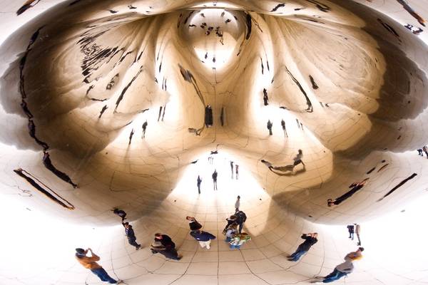 Inside the Cloud Gate