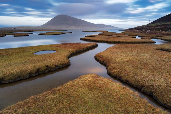 Salt Marshes, Northton, Isle of Harris, Scotland