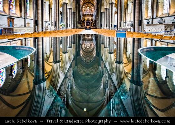 United Kingdom - England - Salisbury Cathedral & its stunning interior