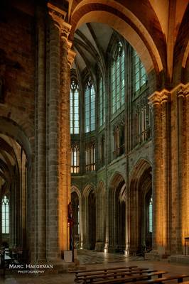 Mont-Saint-Michel abbey church