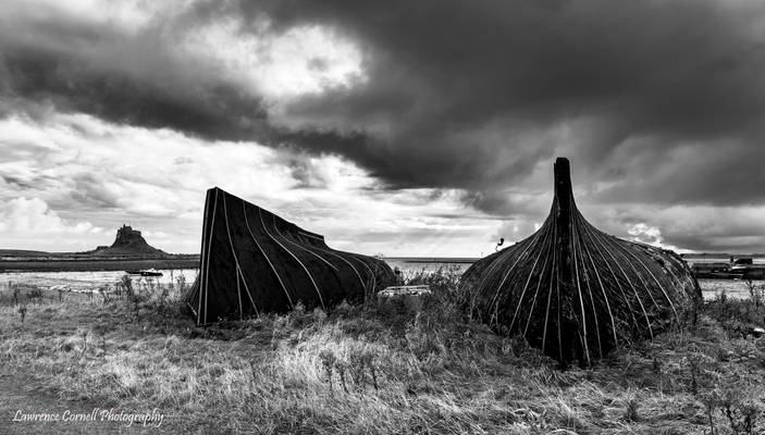 Recycling old boats.