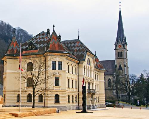 Liechtenstein government building