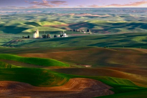 Sunrise on the Palouse