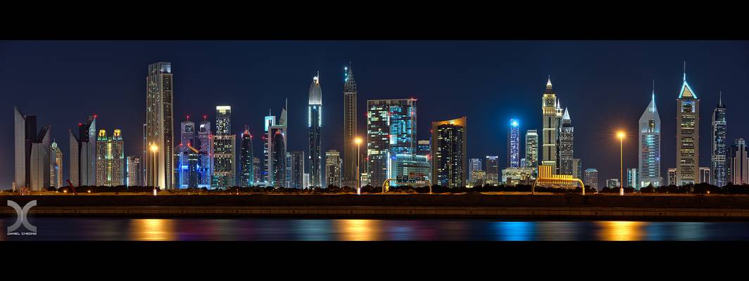 Dubai International Financial Center Skyline