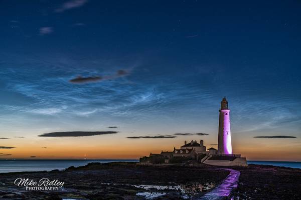 St Marys Noctilucent clouds