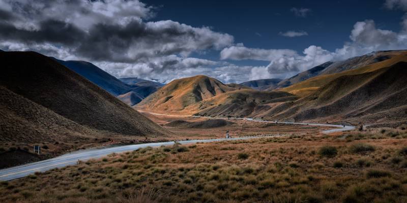 Road to Lindis Pass