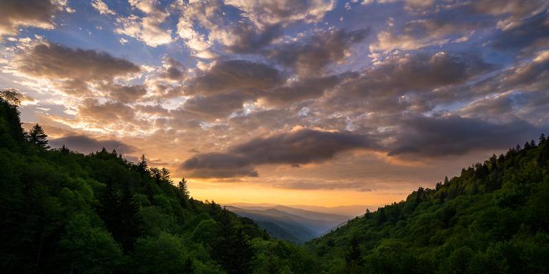 Oconaluftee Blue And Gold [EXPLORED]