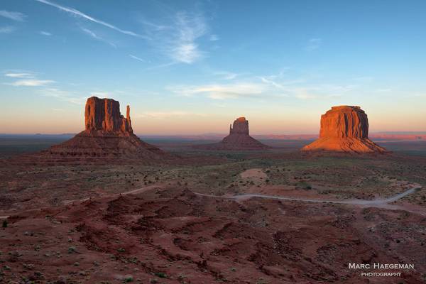 Shadowplay in Monument Valley