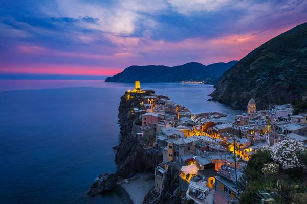 Vernazza and Sunset