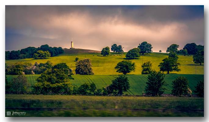 Westbound towards Edinburgh