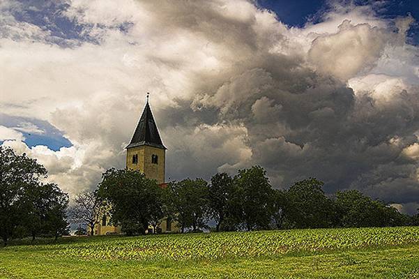 The Old Church and the Storm