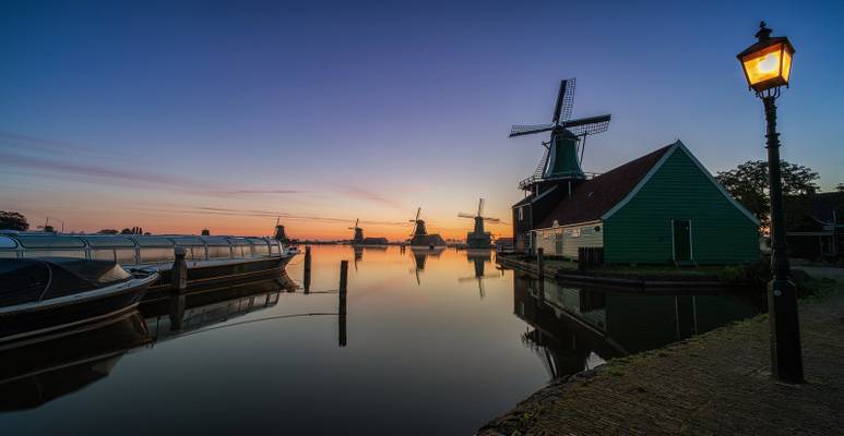 Lights on, Zaanse Schans