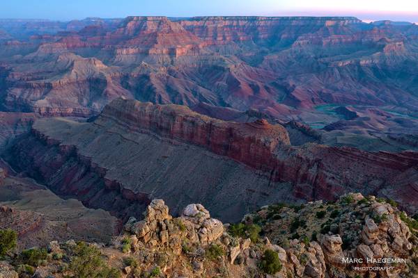 Minutes before sunrise at Lipan Point