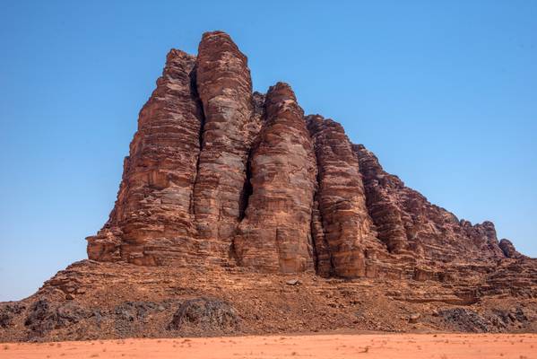 Sandstone formations - Wadi Rum