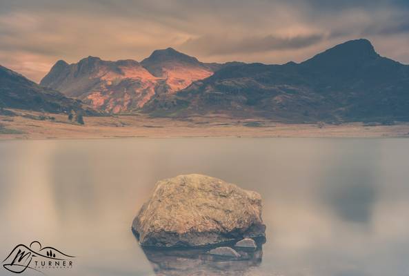 Langdale Pikes from Blea Tarn