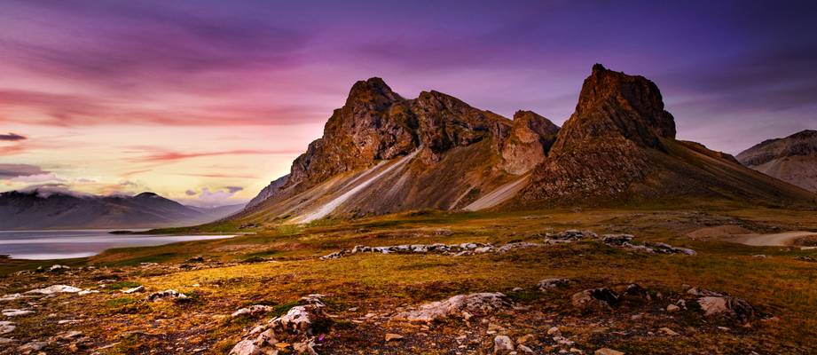 "The Rugged Westfjords at Sunset" Iceland