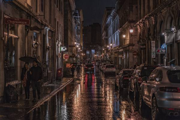 Rainy moods, Montreal