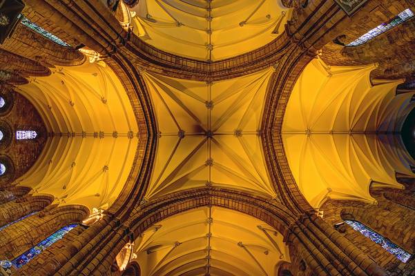 Ceiling of Dornoch cathedral