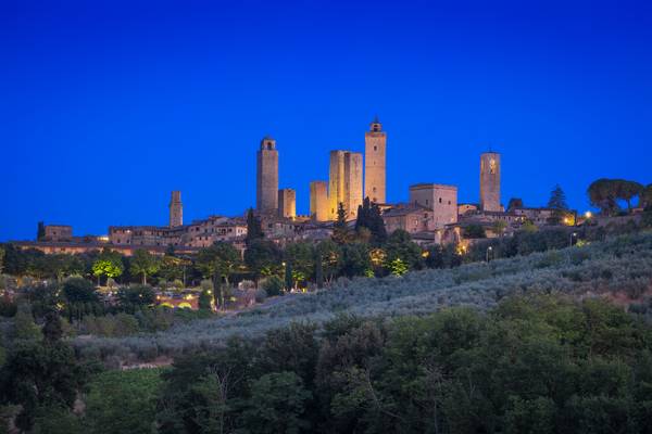San Gimignano & Blue Hour