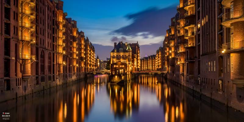 Evening at the Warehouse District
