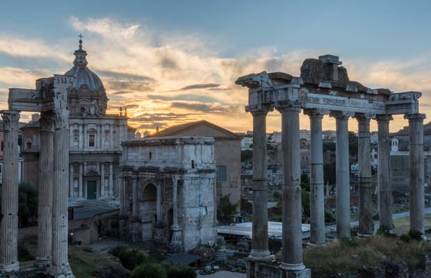Sunrise at the Roman Forum
