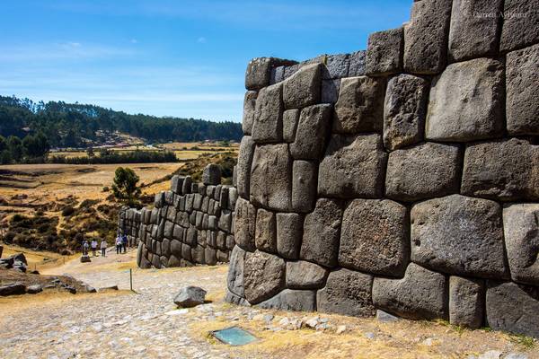 The Inca Fortress of Sacsahuayman, Cusco, Peru