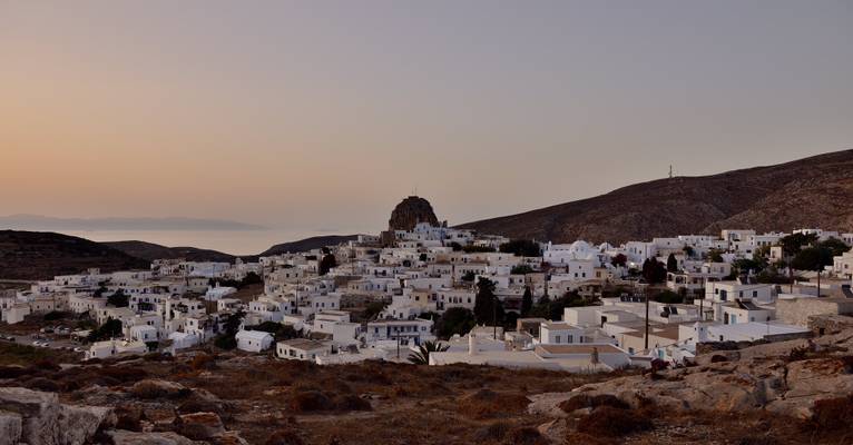 Amorgos at sunset