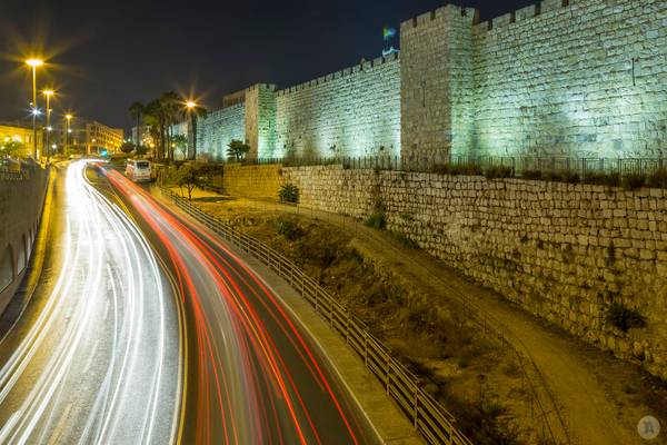 Light Trails in Jerusalem [IL]